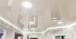 Натяжной ПВХ потолок Бузулук, цена от 2131 руб.